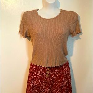 Medium ladies crop top